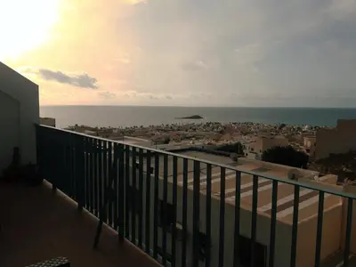 Vista general del mar o vista desde el apartamento