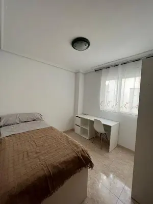 Cama o camas de una habitación en Ático duplex con Vista Mar y Terraza Privada a 200m de la playa hasta 6 personas