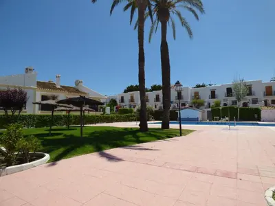 Piscina en o cerca de Apartamento Soleado Vera Costa, 200 m de la playa