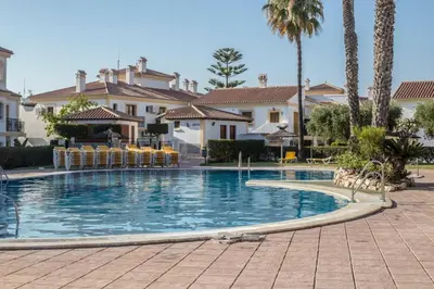 Piscina en o cerca de Apartamento Soleado Vera Costa, 200 m de la playa