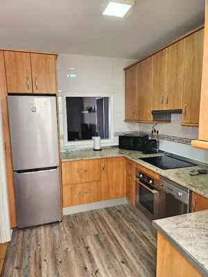 Una cocina o zona de cocina en Apartamento Los Flamencos