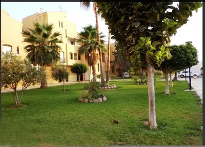 Jardín al aire libre en Apartamento Los Flamencos