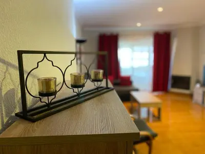 Zona de estar de Apartamento Los Flamencos