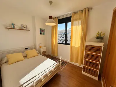 Cama o camas de una habitación en Rincón de Luz y Mar