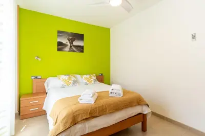 Cama o camas de una habitación en Trendy Homes Colinas de Aguadulce