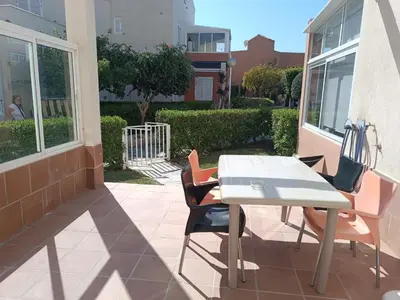 Un balcón o terraza de Vera Natura Apartamento Alba