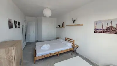 Cama o camas de una habitación en Mirador de aguadulce