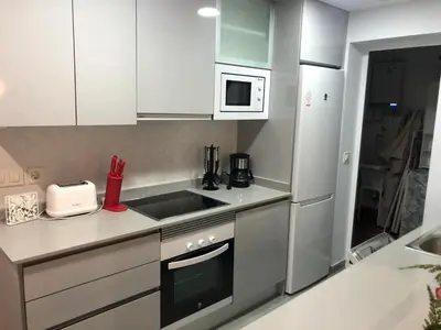Una cocina o zona de cocina en El Islote de Terreros